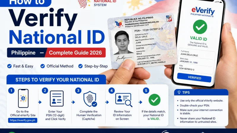 Government ID KYC Verification for Philippine Gaming Account